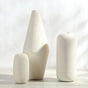 White Flower Vases - Flower vase for home decor, office and gifting | Home decoration items