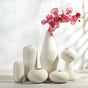 White Flower Vases - Flower vase for home decor, office and gifting | Home decoration items