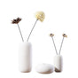 White Flower Vases - Flower vase for home decor, office and gifting | Home decoration items