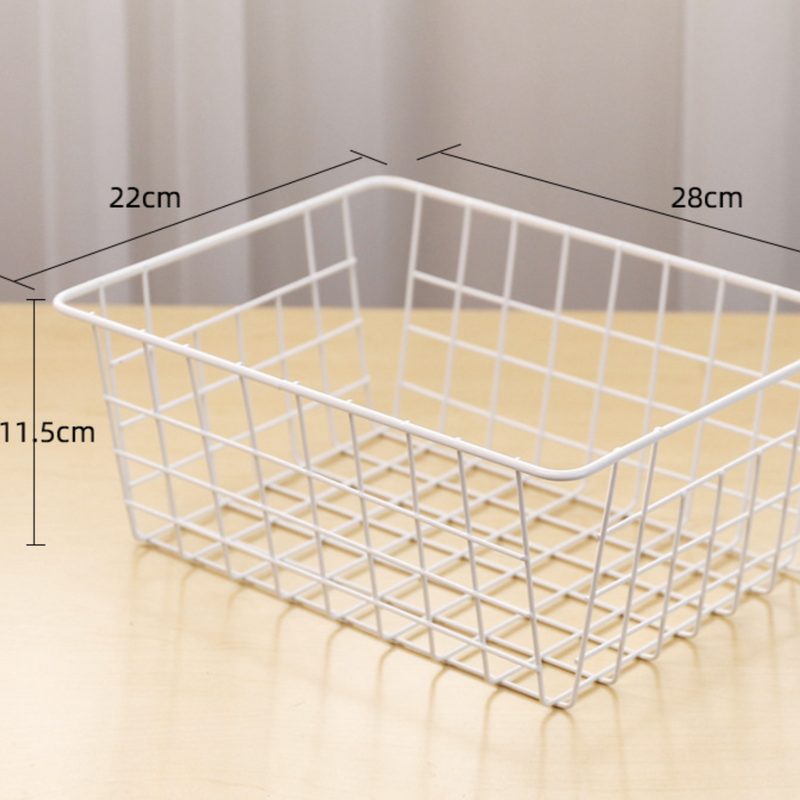 Wire Basket White - Basket | Fruit basket