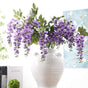 Wisteria Flower - Artificial flower | Flower for vase | Home decor item | Room decoration item