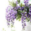 Wisteria Flower - Artificial flower | Flower for vase | Home decor item | Room decoration item