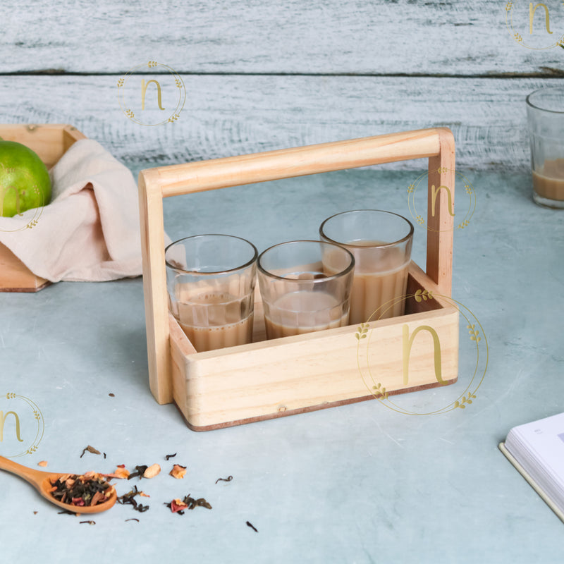 Wooden Caddy - Basket | Caddy