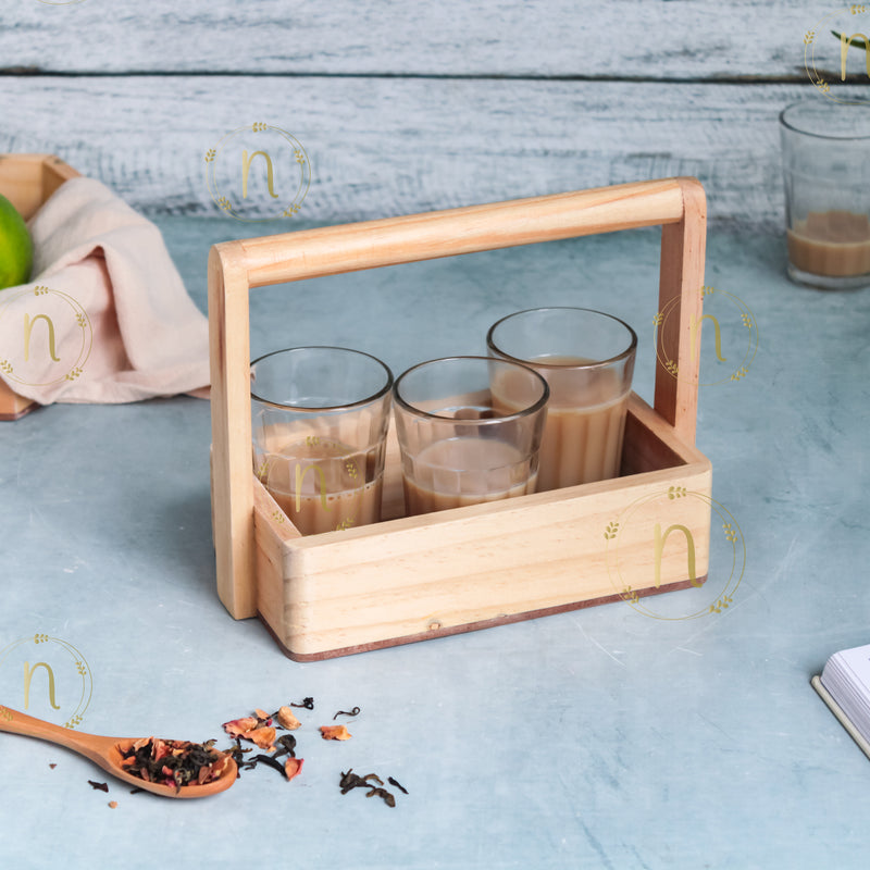 Wooden Caddy - Basket | Caddy