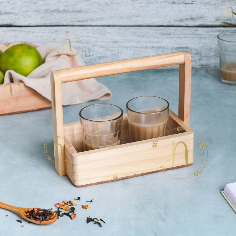 Wooden Caddy - Basket | Caddy