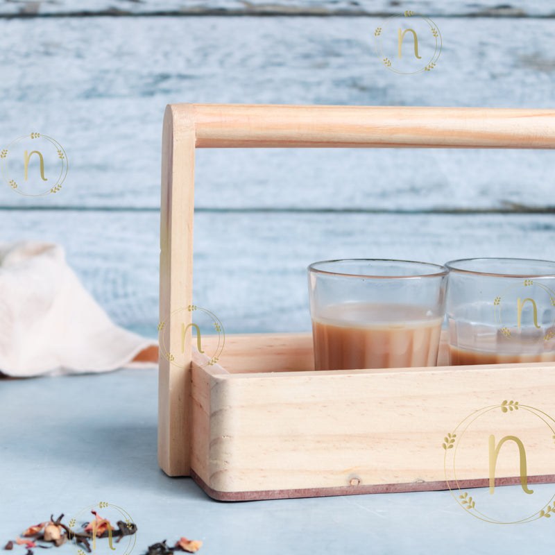 Wooden Caddy - Basket | Caddy