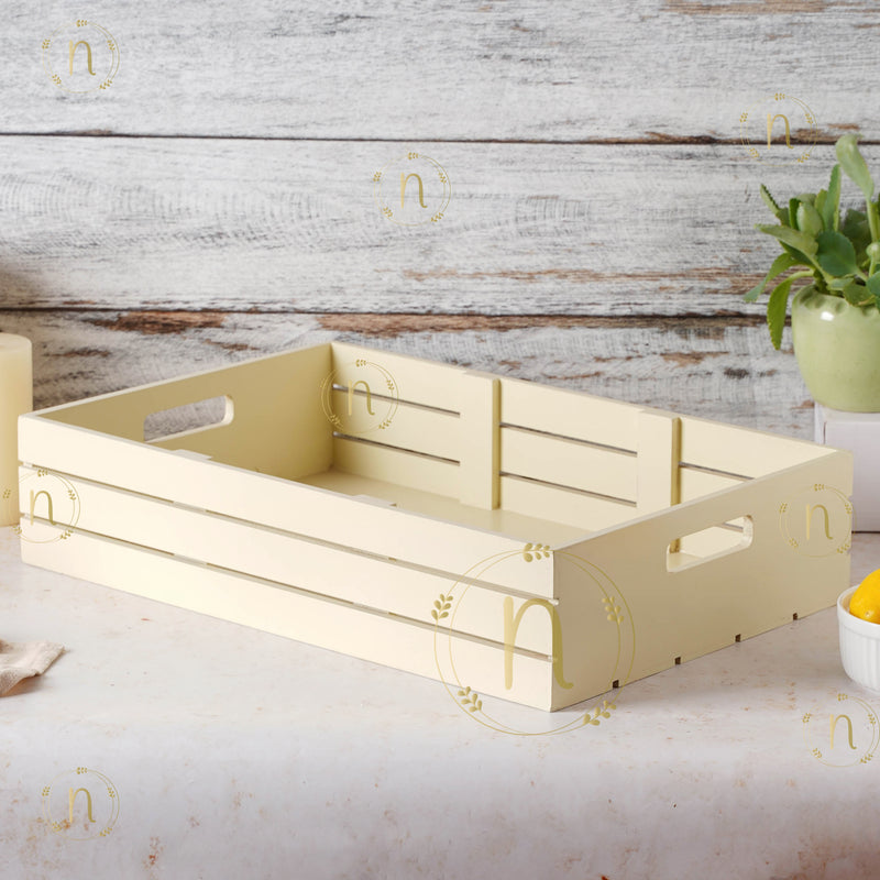 Wooden Container - Basket | Organizer | Crate