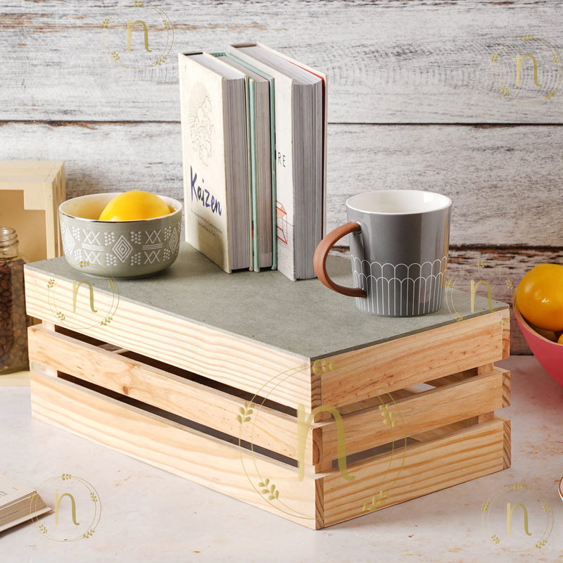 Wooden Storage Crate - Basket | Crate