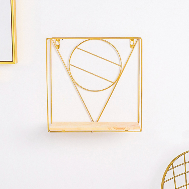 Wooden and Metal Shelf - Wall shelf and floating shelf | Shop wall decoration & home decoration items