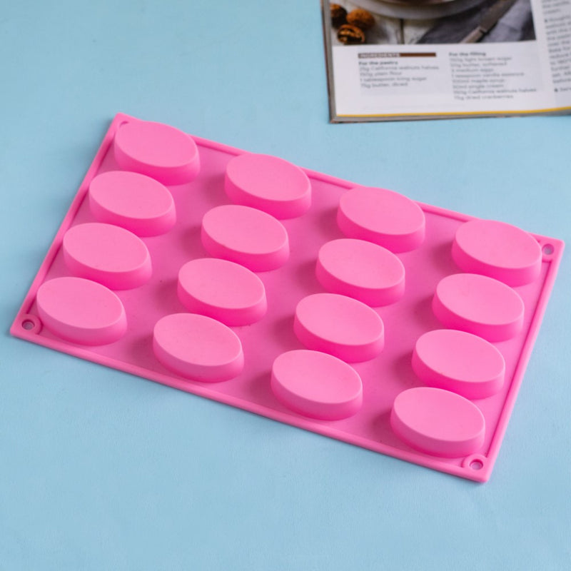 Silicone Ellipse Mould - Mould