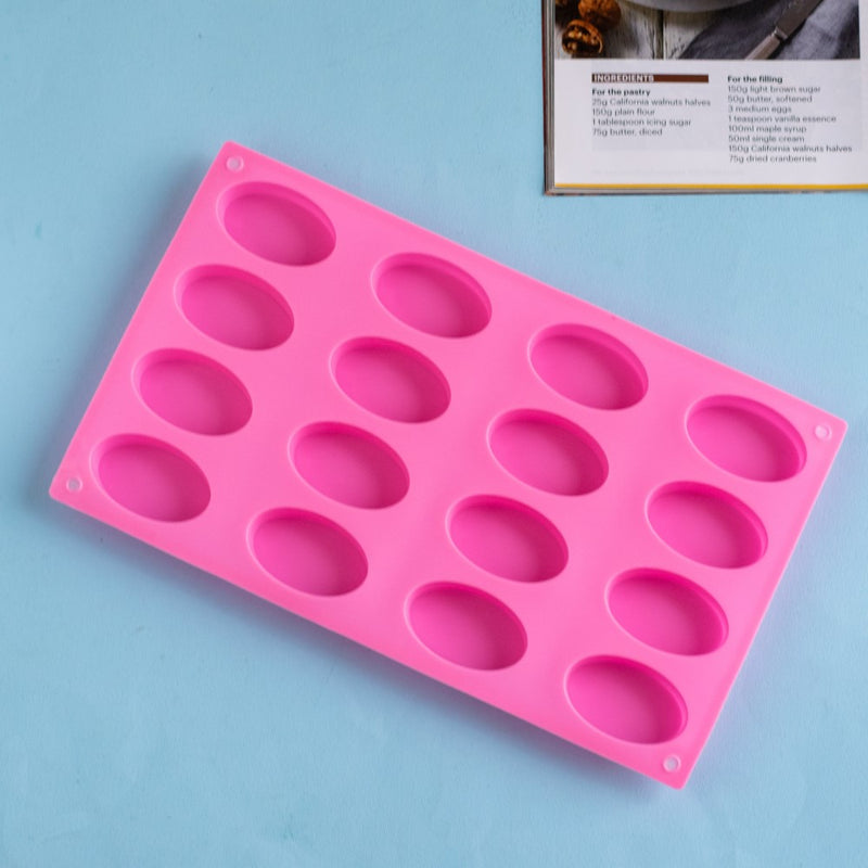 Silicone Ellipse Mould - Mould
