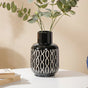 Black Room Decor Vase - Flower vase for home decor, office and gifting | Home decoration items