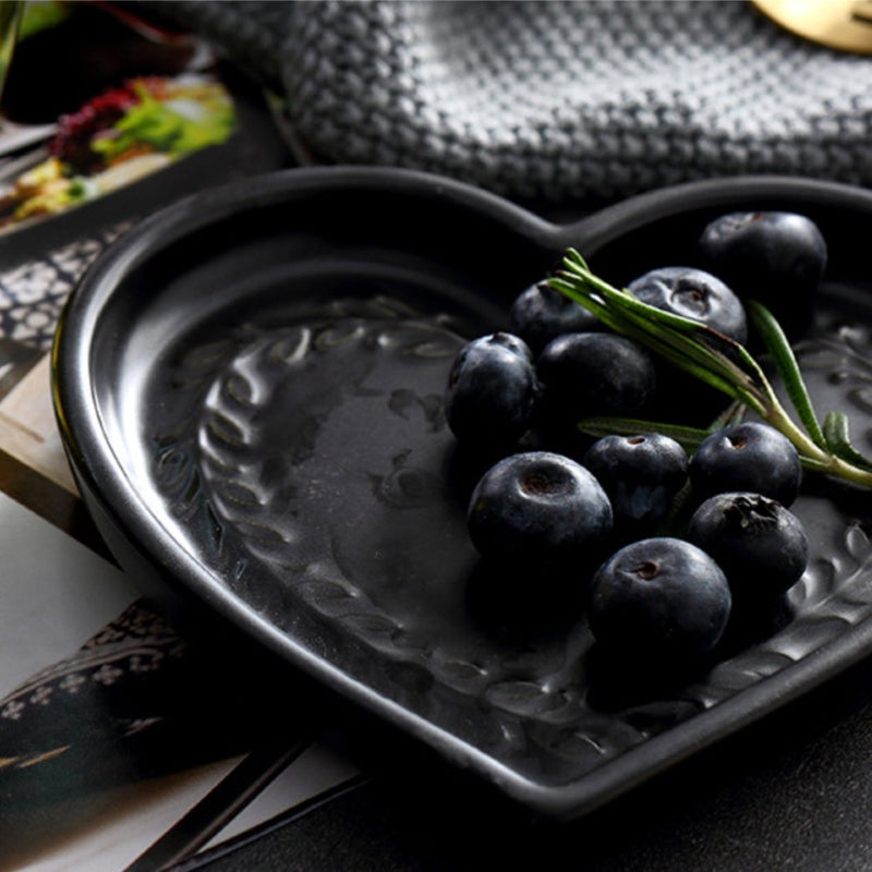 Heart Fruit Plate - Serving plate, snack plate, dessert plate | Plates for dining & home decor