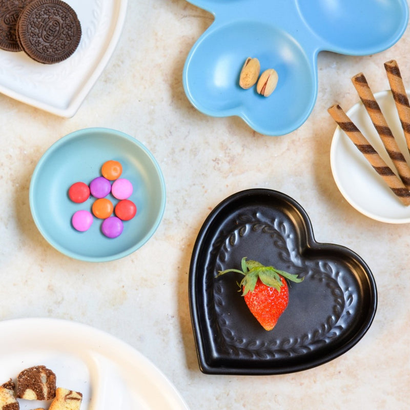 Heart Fruit Plate - Serving plate, snack plate, dessert plate | Plates for dining & home decor