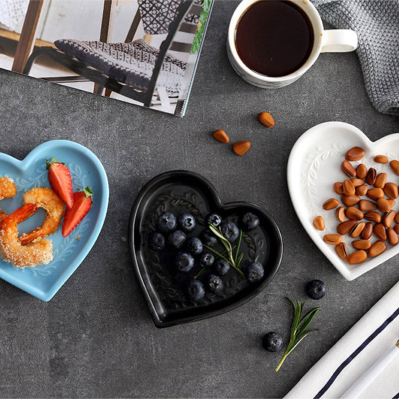 Heart Fruit Plate - Serving plate, snack plate, dessert plate | Plates for dining & home decor