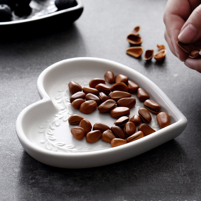 Heart Fruit Plate - Serving plate, snack plate, dessert plate | Plates for dining & home decor