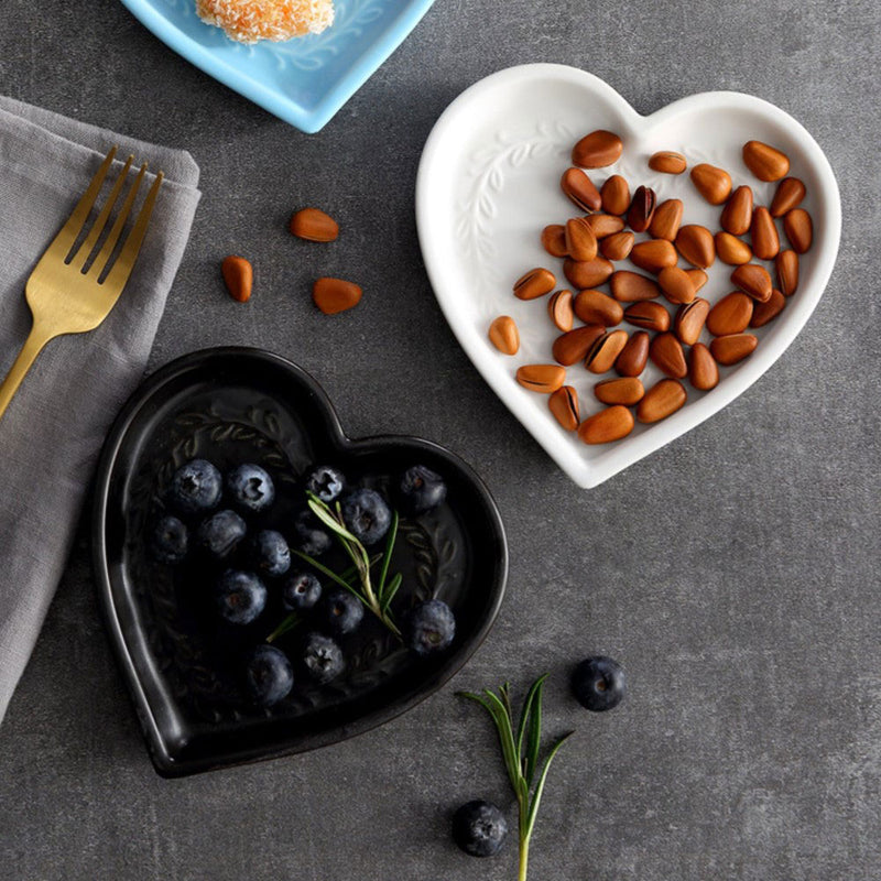Heart Fruit Plate - Serving plate, snack plate, dessert plate | Plates for dining & home decor
