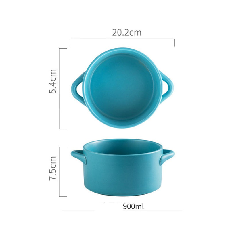 Curry pot - Bowl, ceramic bowl, serving bowls, noodle bowl, salad bowls, bowl for snacks, large serving bowl, bowl with handle | Bowls for dining table & home decor