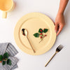 Yellow Plate - Serving plate, snack plate, dessert plate | Plates for dining & home decor