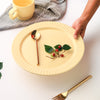 Yellow Plate - Serving plate, snack plate, dessert plate | Plates for dining & home decor