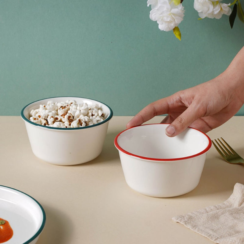 Toujours Dessert Bowl 400 ml - Bowl,ceramic bowl, snack bowls, curry bowl, popcorn bowls | Bowls for dining table & home decor