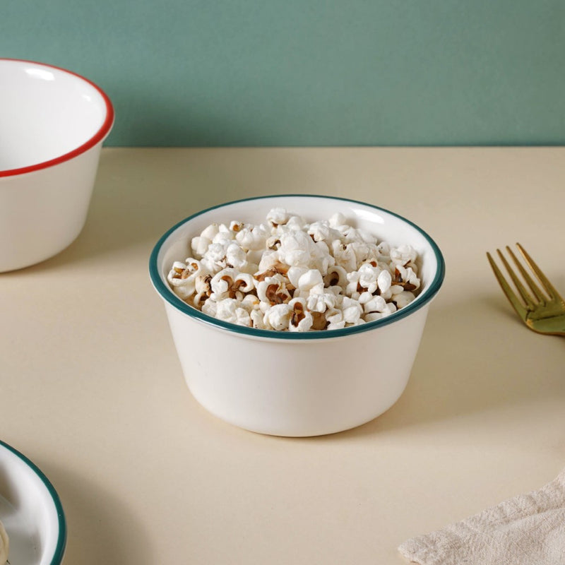 Toujours Dessert Bowl 400 ml - Bowl,ceramic bowl, snack bowls, curry bowl, popcorn bowls | Bowls for dining table & home decor