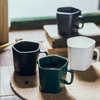 GEOMTERIC pentagon mug - Prussian blue- Mug for coffee, tea mug, cappuccino mug | Cups and Mugs for Coffee Table & Home Decor