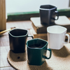 GEOMTERIC pentagon mug - soul black- Mug for coffee, tea mug, cappuccino mug | Cups and Mugs for Coffee Table & Home Decor