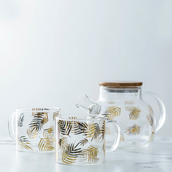 Glass Kettle - Teapot, glass pot, glass tea kettle | Teapot for Dining table & Home decor