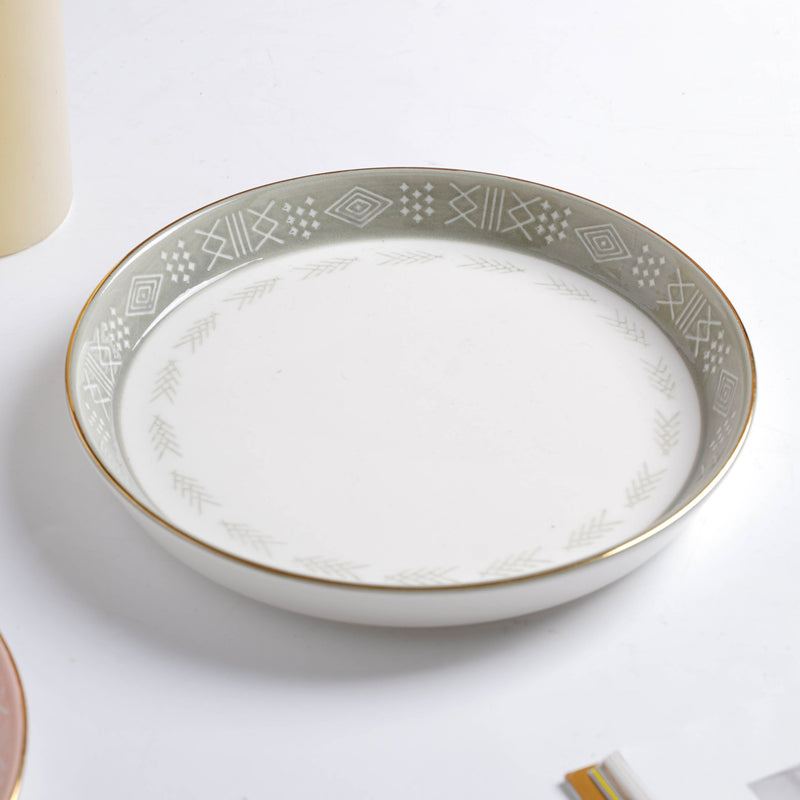 Azo Appetizer Plate - Serving plate, snack plate, dessert plate | Plates for dining & home decor