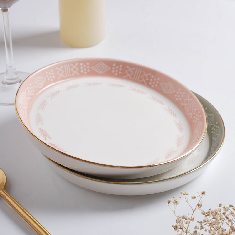 Azo Appetizer Plate - Serving plate, snack plate, dessert plate | Plates for dining & home decor