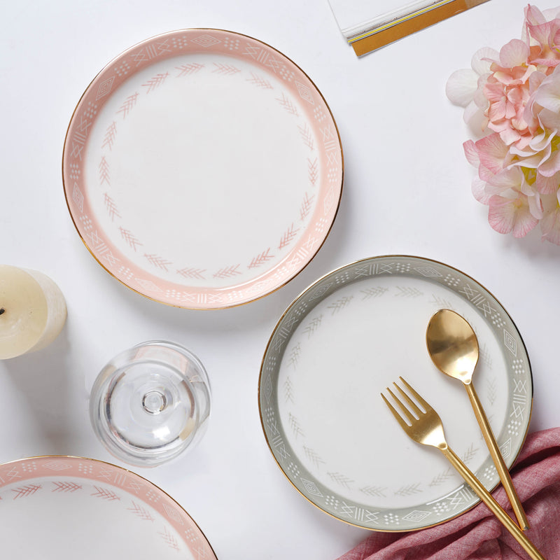 Azo Appetizer Plate - Serving plate, snack plate, dessert plate | Plates for dining & home decor