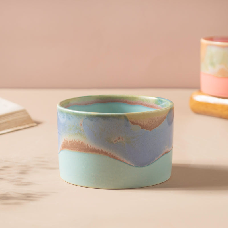 Opulent Ombre Blue Bowl 150 ml - Bowl, ceramic bowl, dip bowls, chutney bowl, dip bowls ceramic | Bowls for dining table & home decor 