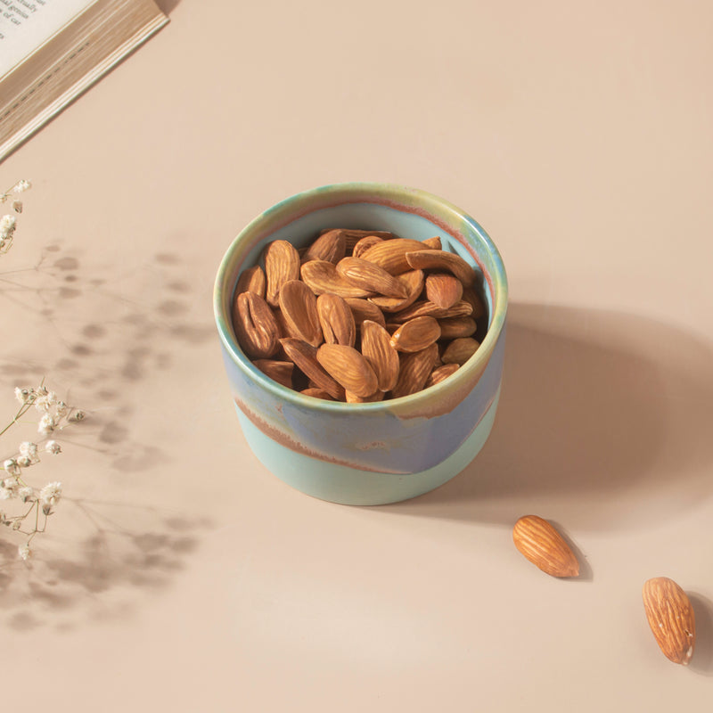 Opulent Ombre Blue Bowl 150 ml - Bowl, ceramic bowl, dip bowls, chutney bowl, dip bowls ceramic | Bowls for dining table & home decor 