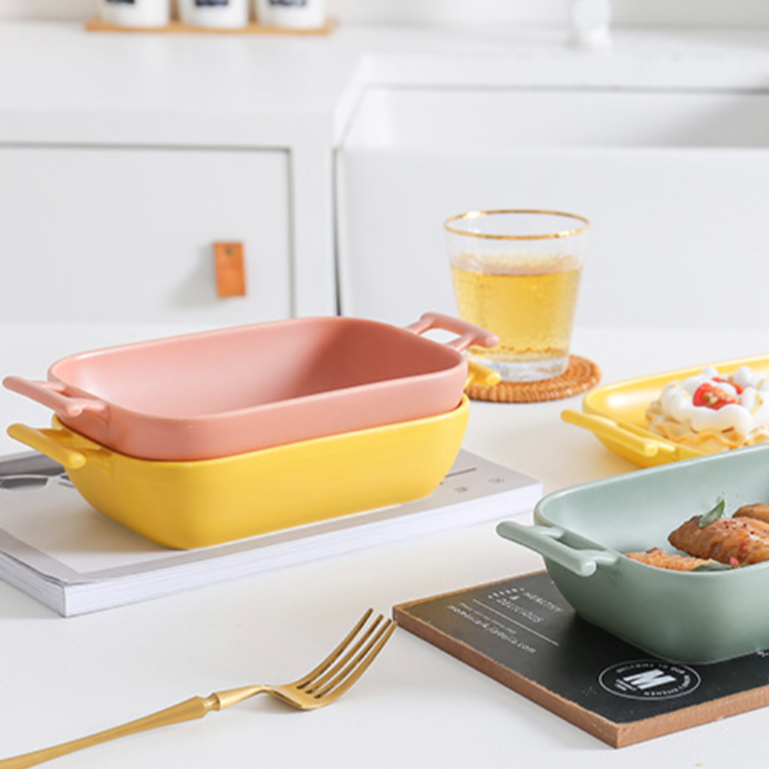 Yellow Baking Bowl - Baking Dish