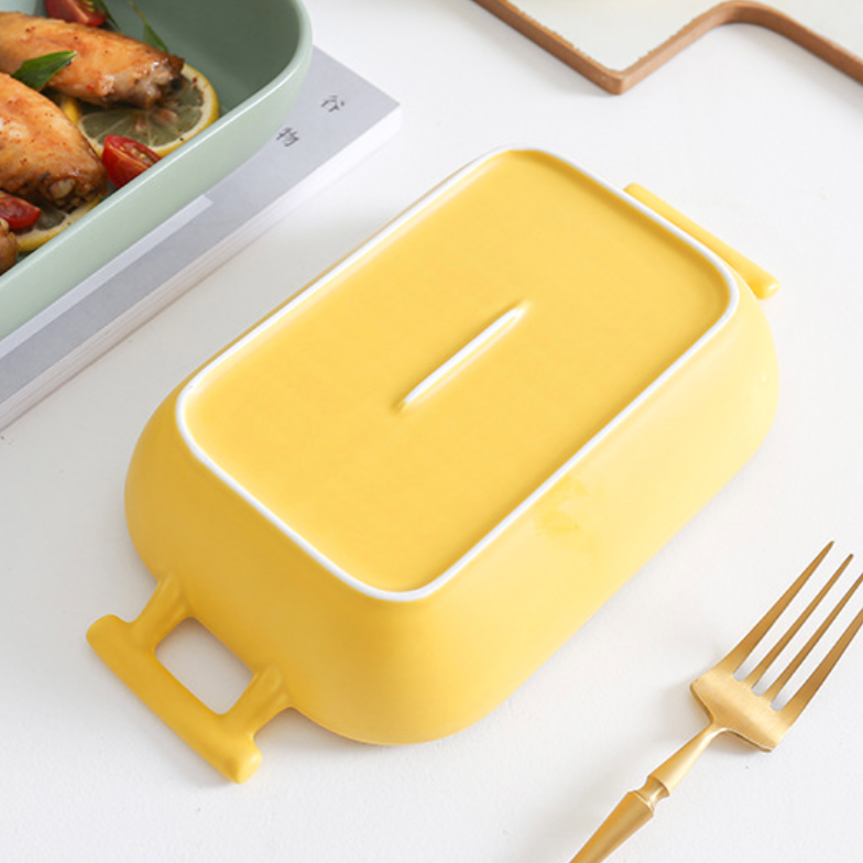 Yellow Baking Bowl - Baking Dish