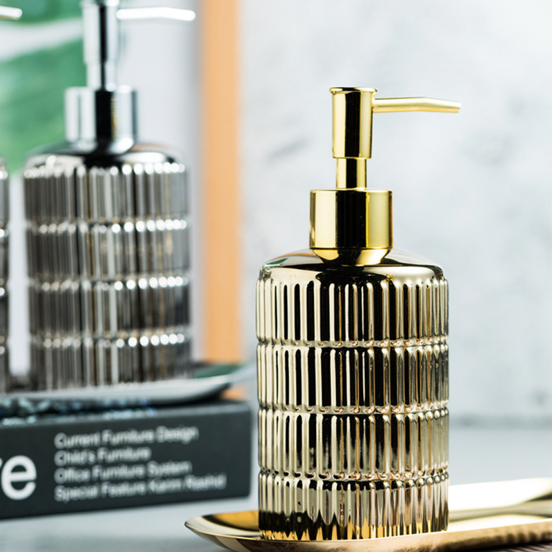 Metallic Dispenser Bottle