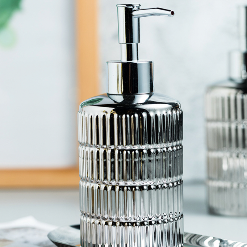 Metallic Dispenser Bottle