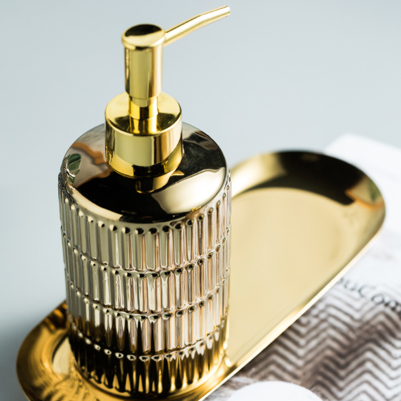 Metallic Dispenser Bottle