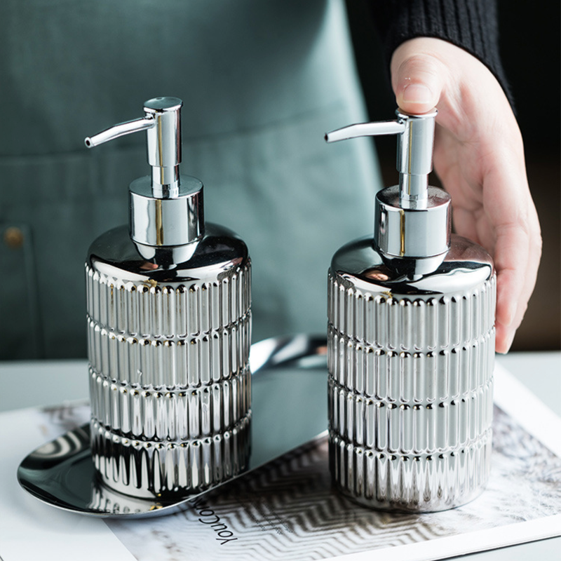 Metallic Dispenser Bottle