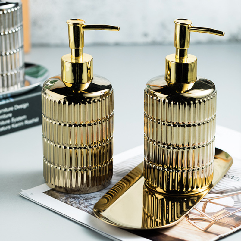 Metallic Dispenser Bottle