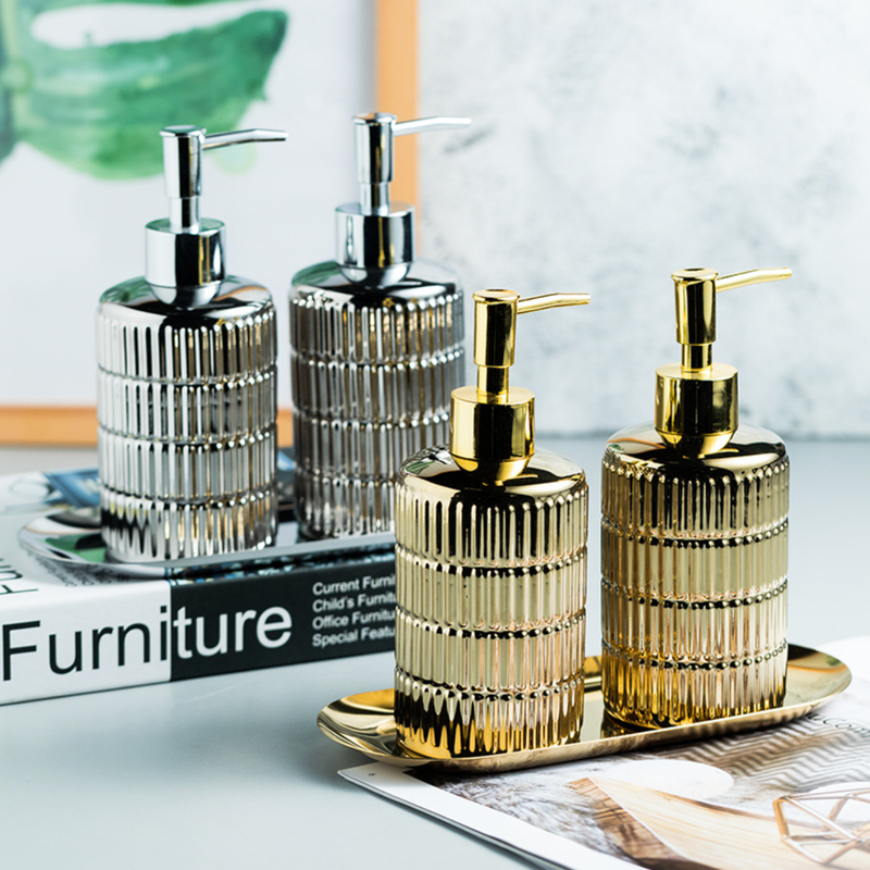 Metallic Dispenser Bottle