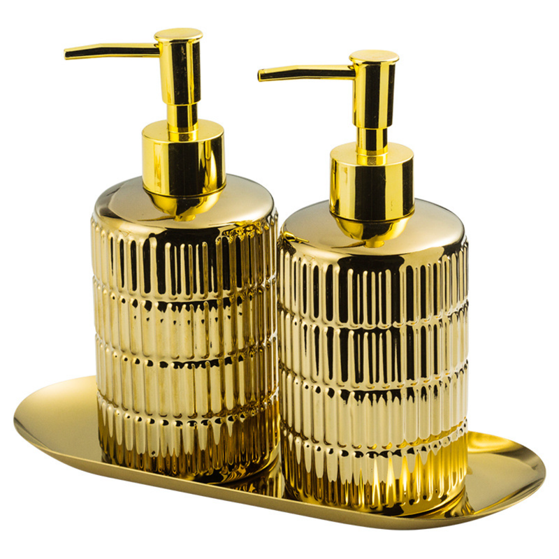 Metallic Dispenser Bottle