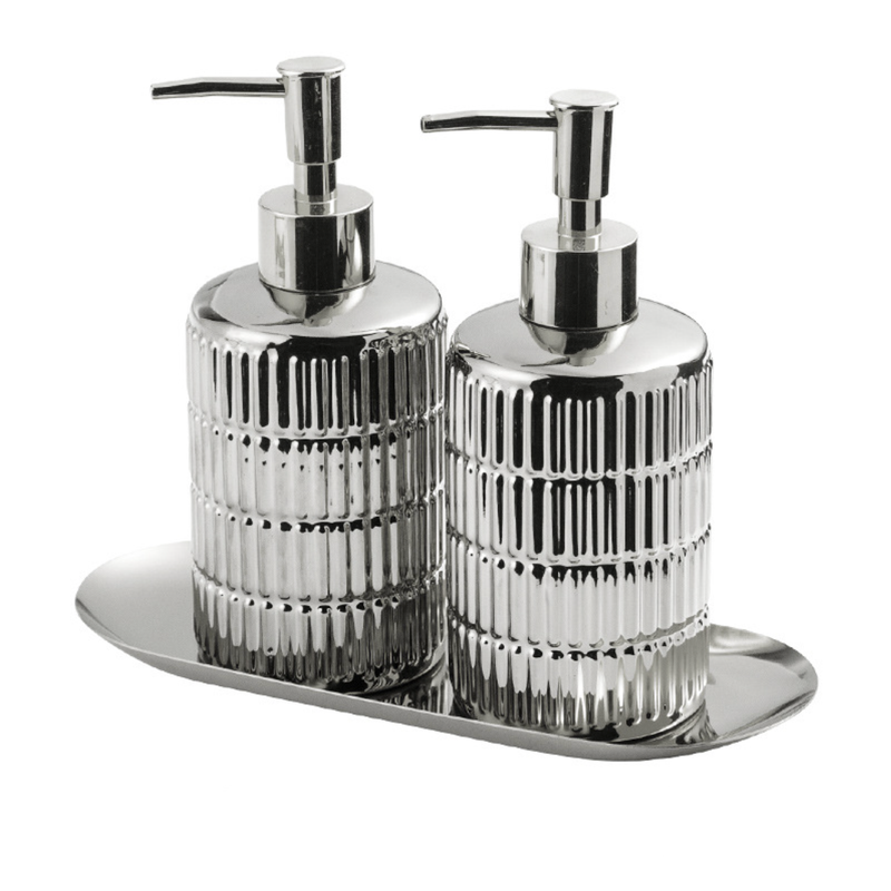 Metallic Dispenser Bottle