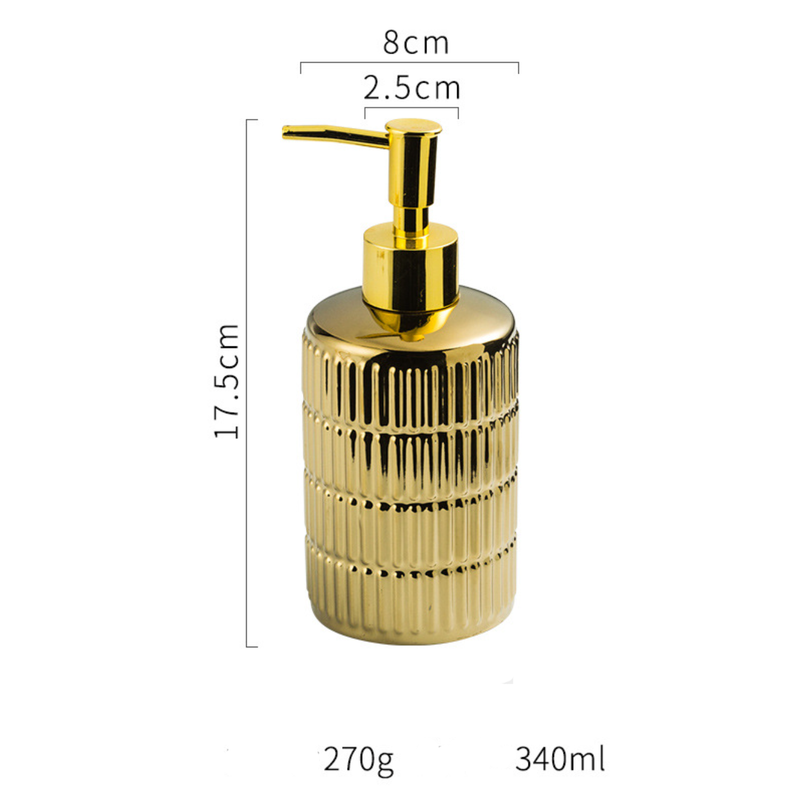 Metallic Dispenser Bottle