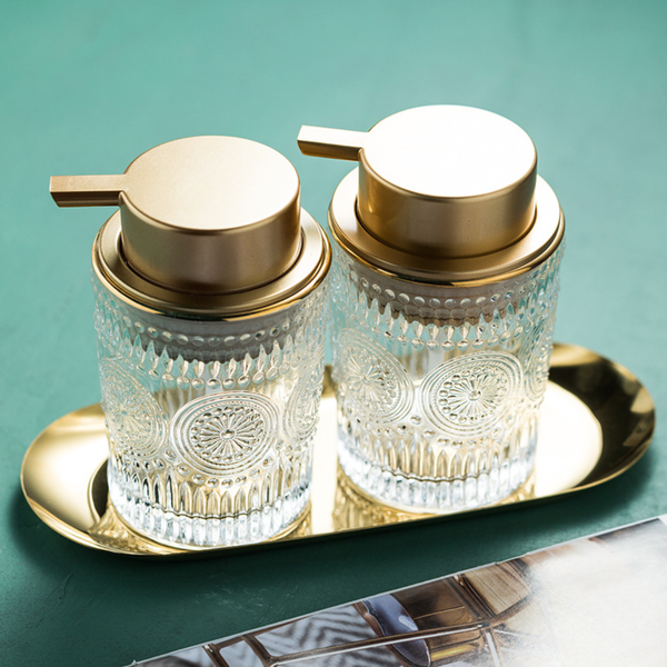 Glass Pump Bottle