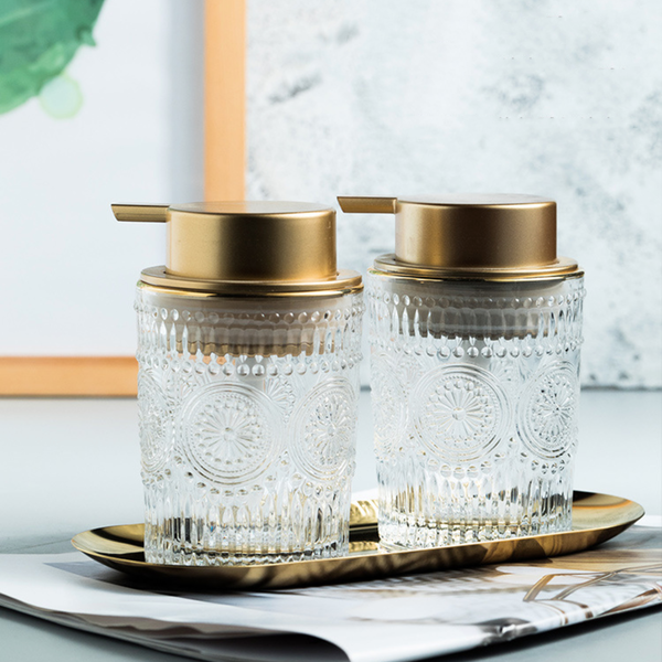 Glass Pump Bottle