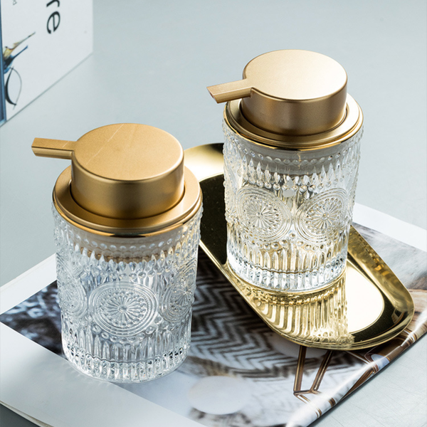 Glass Pump Bottle