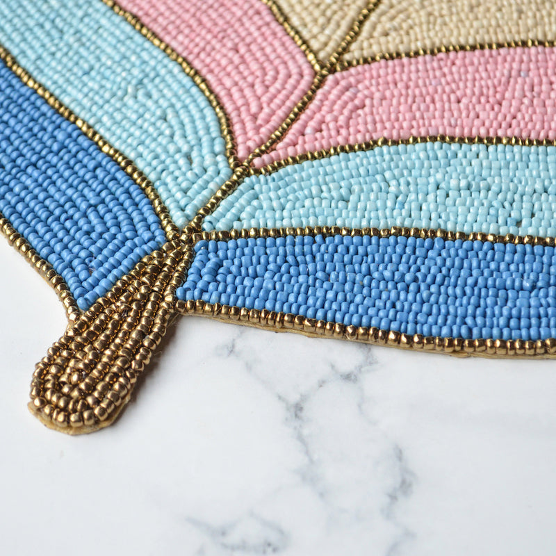 Beads Feather Mat