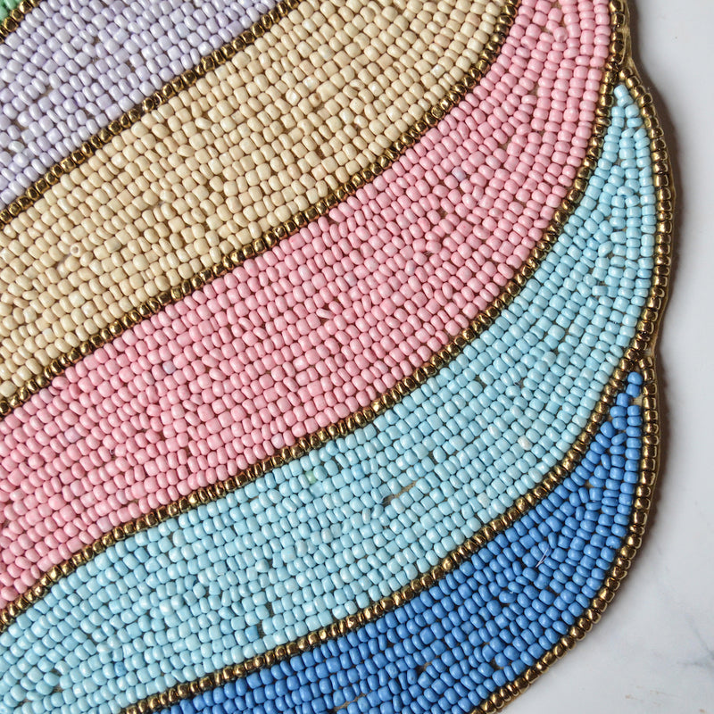 Beads Feather Mat